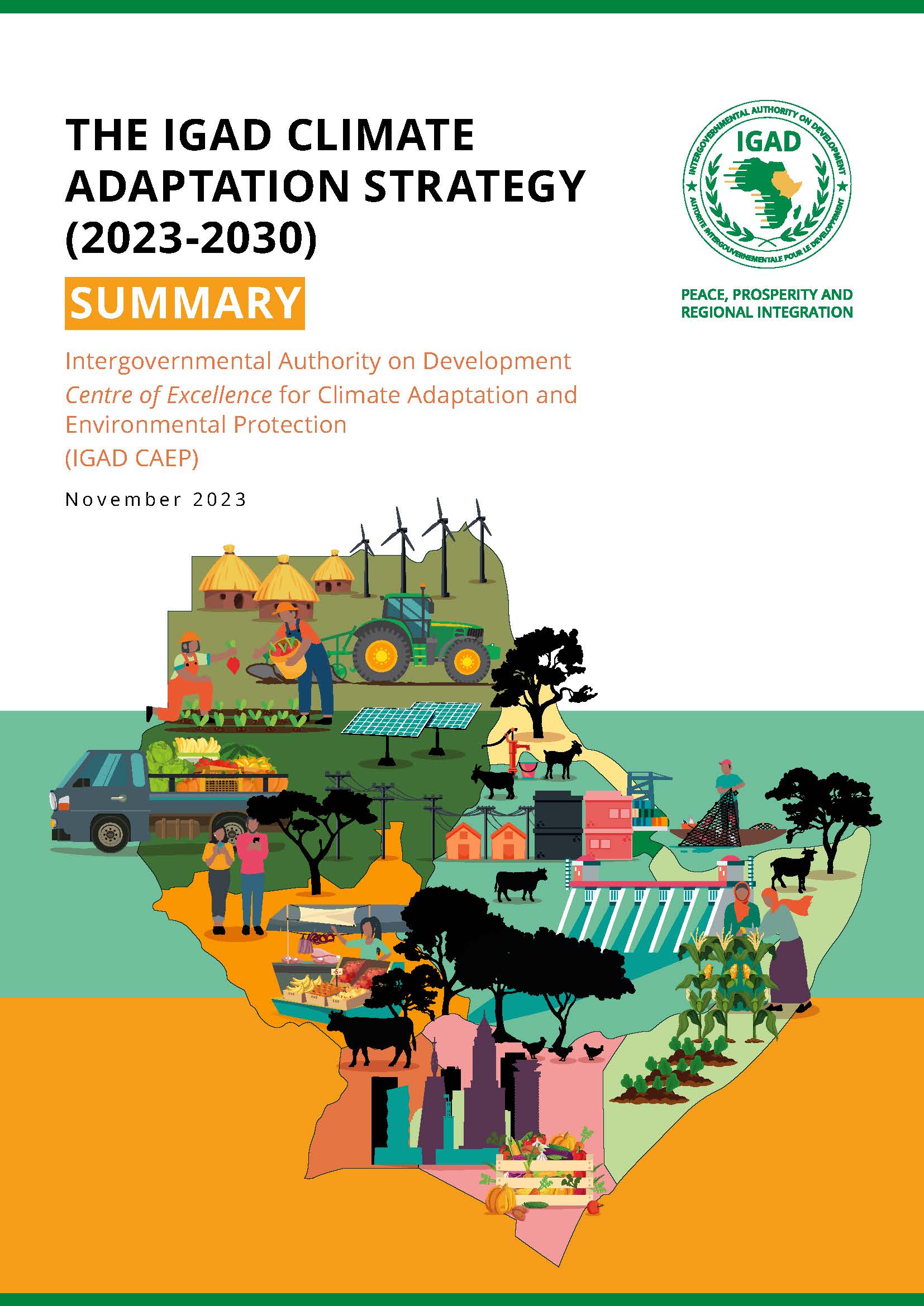 Summary IGAD Climate Adaptation Strategy 2023-2030