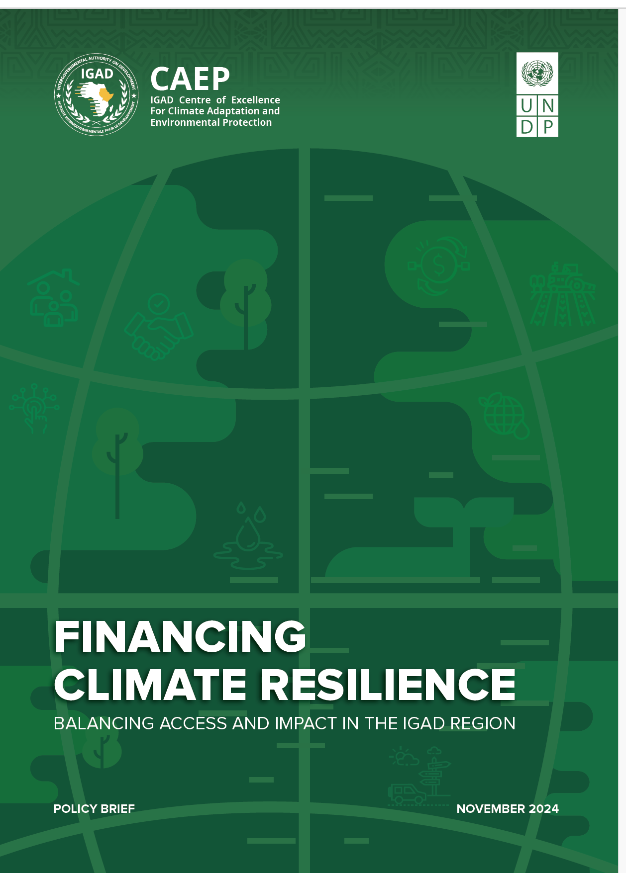 Financing Climate Resilience – Policy Brief